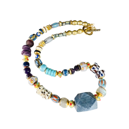 Blue Maya Necklace