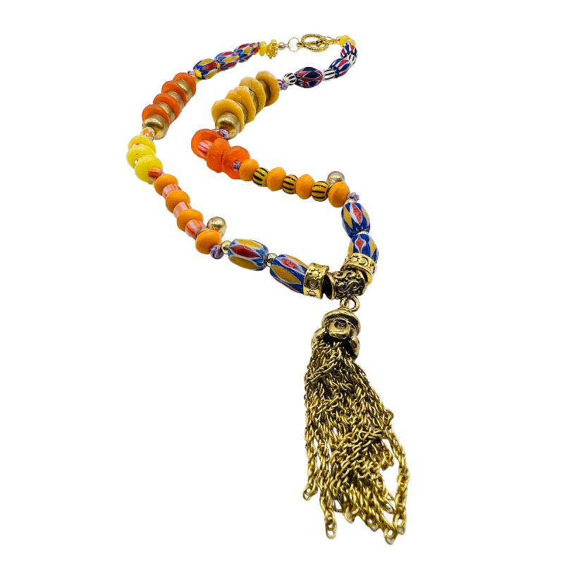 Jaipur Tassel Necklace