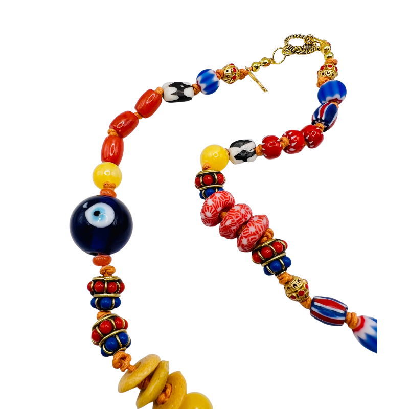 Colorful   Taj Necklace