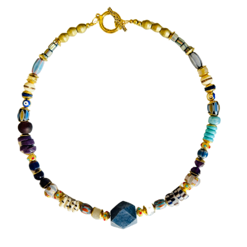Blue Maya Necklace