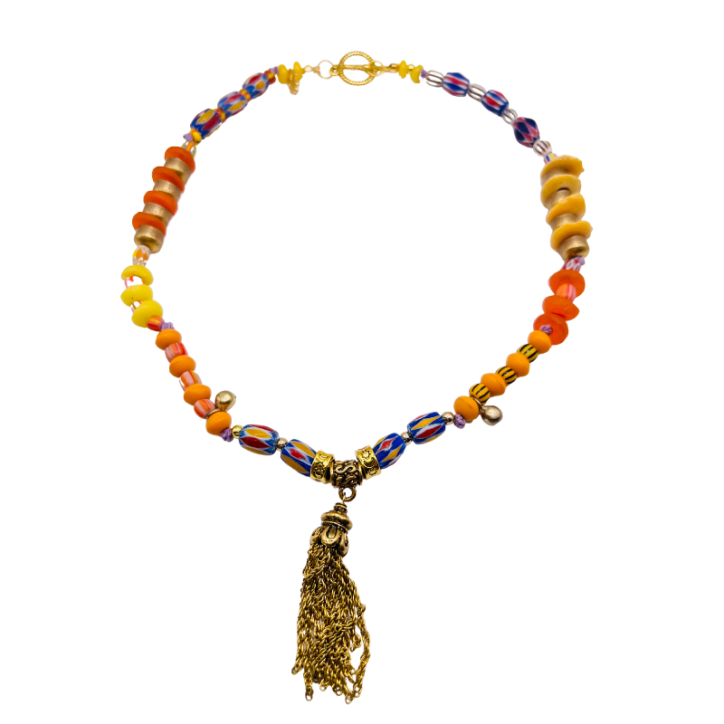 Jaipur Tassel Necklace